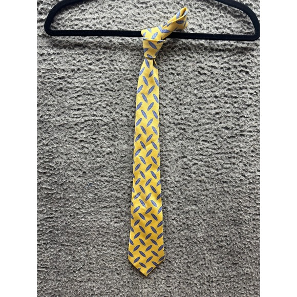 yellow designer ties